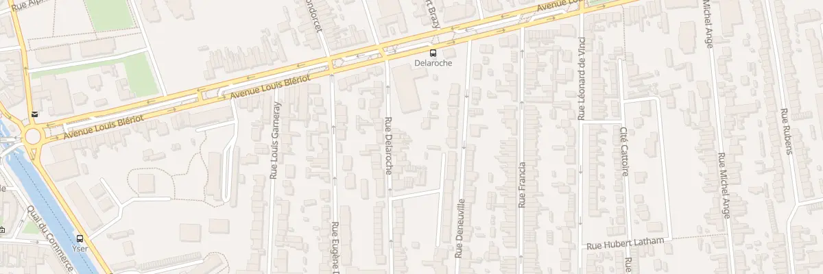 Plan du 86 Rue Delaroche à Calais