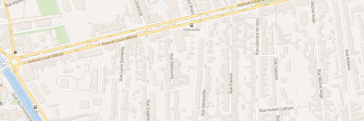 Plan du 86B Rue Delaroche à Calais