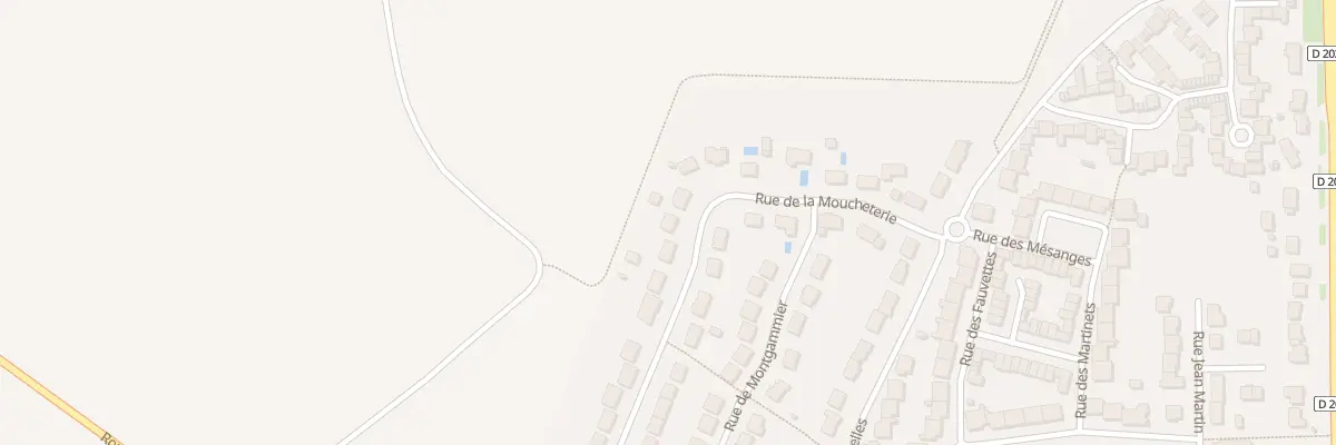 Plan du 20 Rue de la Mouchèterie à Chevilly
