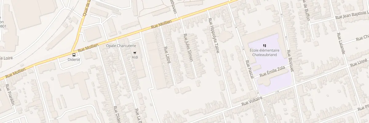 Plan du 26 Rue Jules Simon à Calais