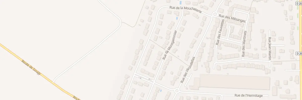 Plan du 21 Rue de la Mouchèterie à Chevilly