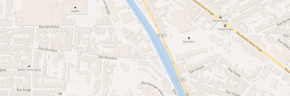 Plan du 69 Rue de la Vendée à Calais