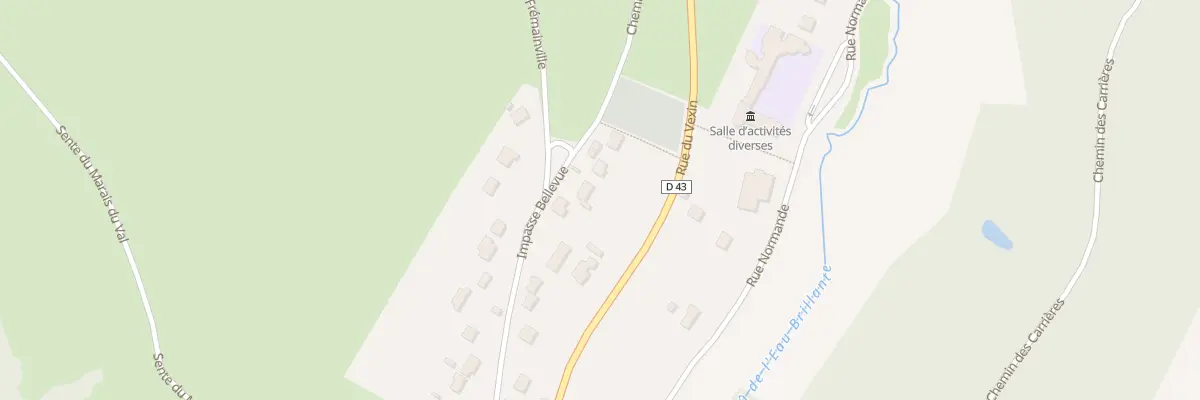 Plan du 18B Imp de Bellevue à Seraincourt