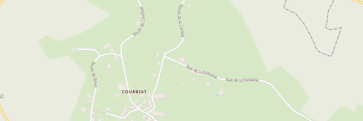 Plan du 5056 Courbiat à Pandrignes