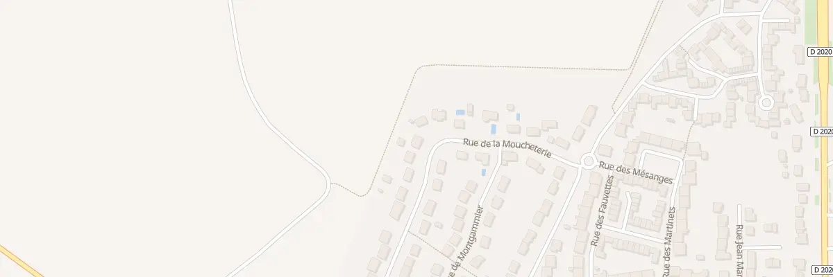 Plan du 18 Rue de la Mouchèterie à Chevilly