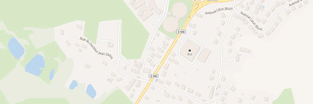 Plan du 97 Av du Limousin à Guéret