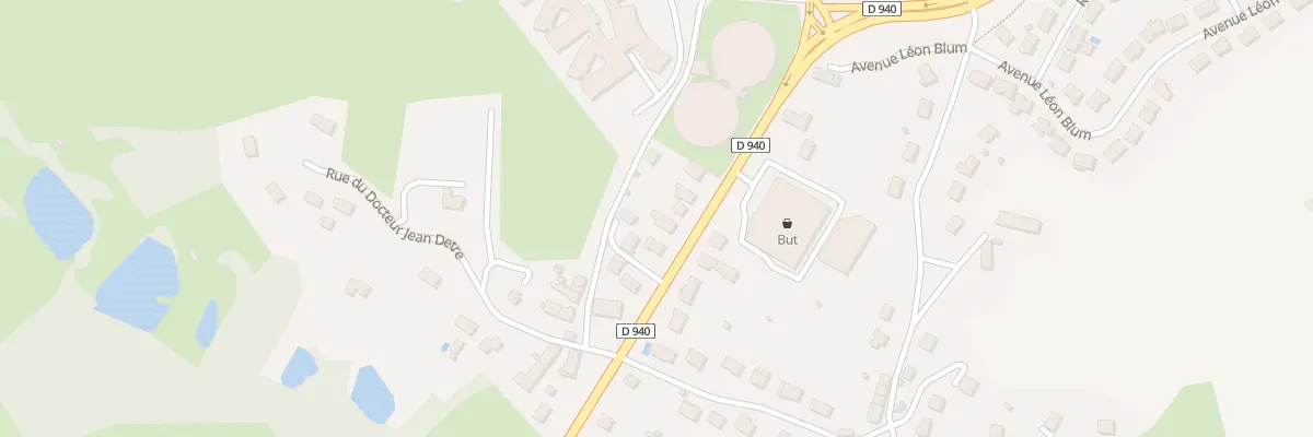 Plan du 91 Av du Limousin à Guéret
