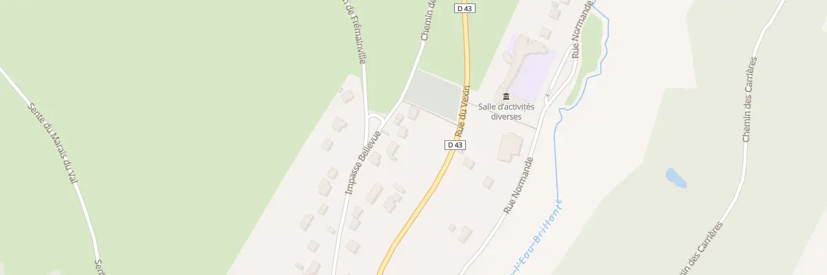 Plan du 20 Imp de Bellevue à Seraincourt