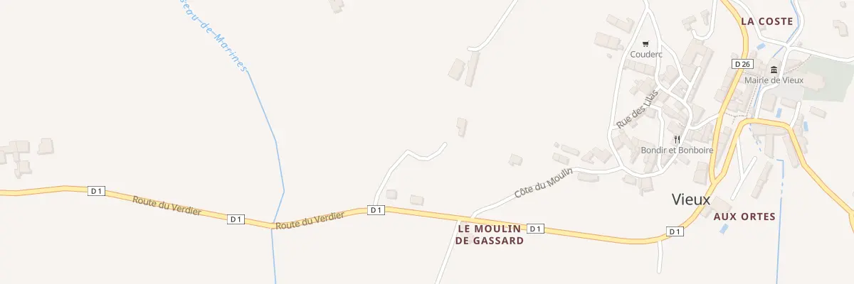 Plan du 5141 Au Sol à Curvalle