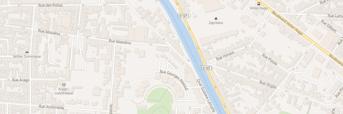 Plan du 110 Rue de la Vendée à Calais