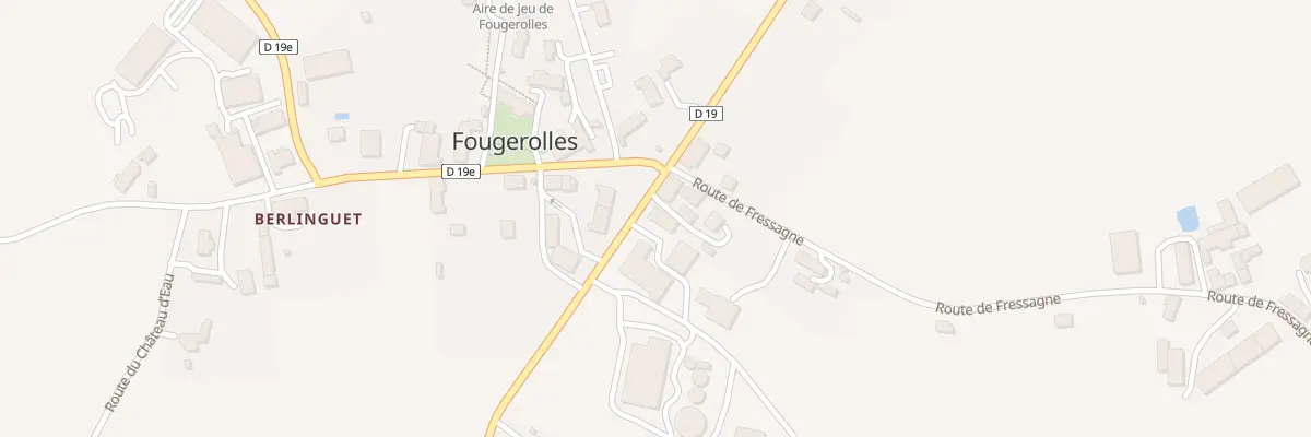 Plan du 5011 Le Bourg à Fougerolles