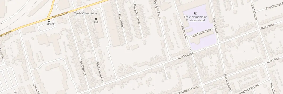 Plan du 79T Rue Voltaire à Calais