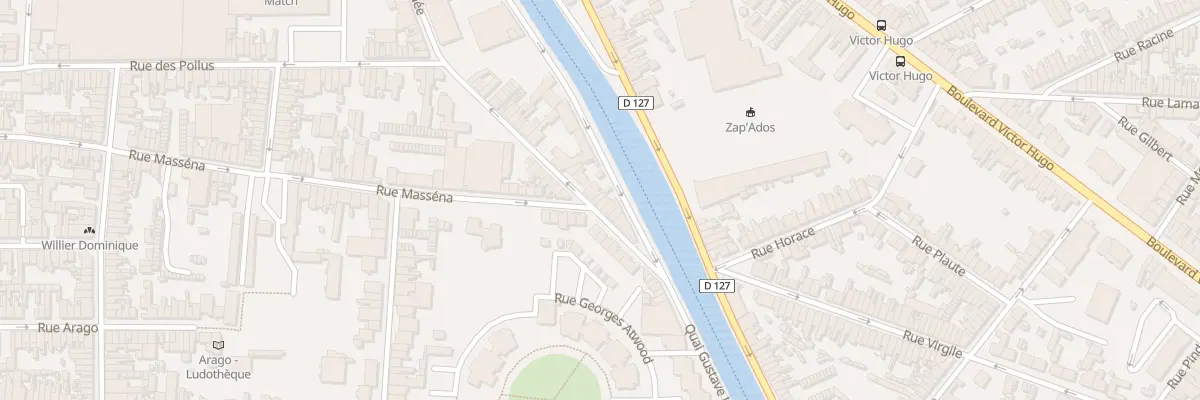 Plan du 75 Rue de la Vendée à Calais