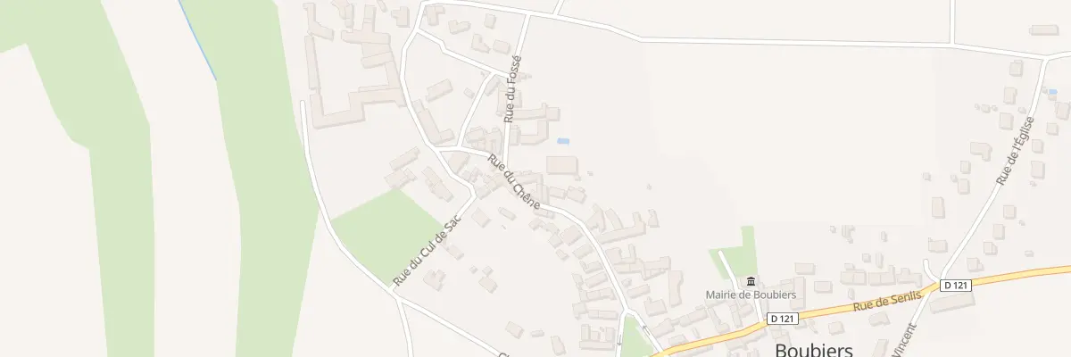 Plan du 34 Rue du Chêne à Boubiers