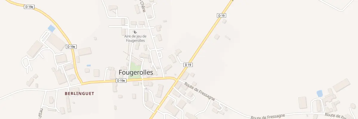 Plan du 5016 Le Bourg à Fougerolles