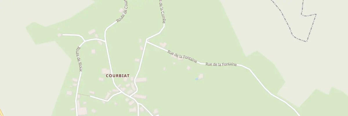 Plan du 5055 Courbiat à Pandrignes