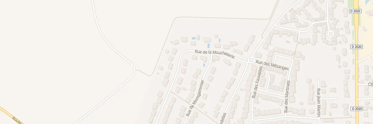 Plan du 11 Rue de la Mouchèterie à Chevilly