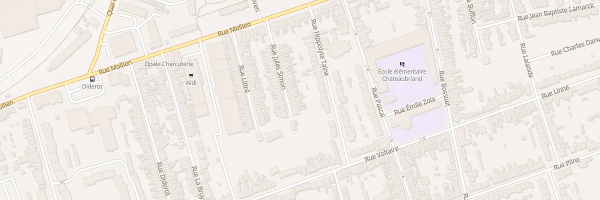 Plan du 35 Rue Jules Simon à Calais