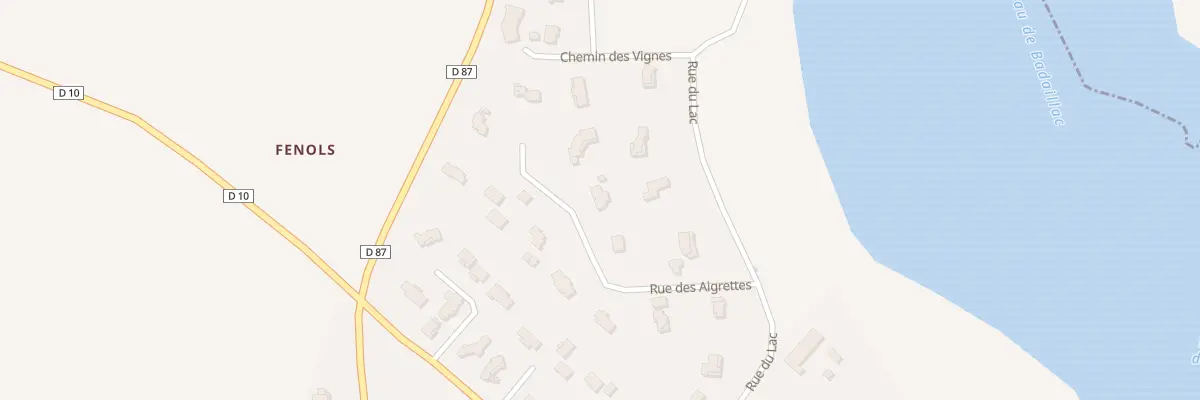 Plan du 4 Rue des Aigrettes à Peyrole
