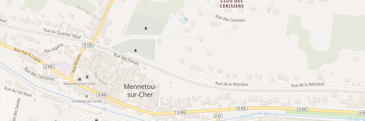 Plan du 7 Rue de la Relinière à Mennetou-sur-Cher