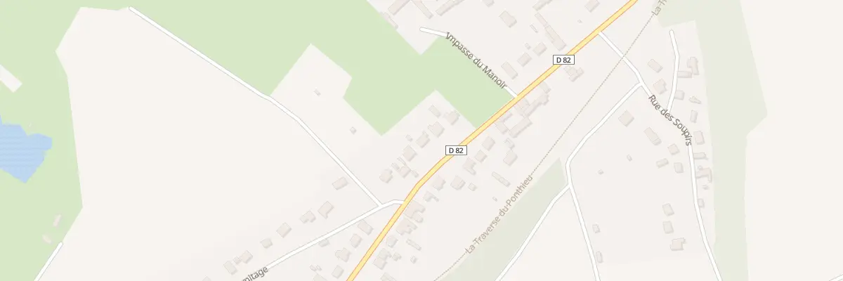 Plan du 120 Rue des Prés à Caours