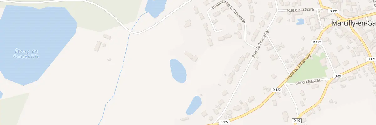 Plan du 470 Rte de Millancay à Marcilly-en-Gault