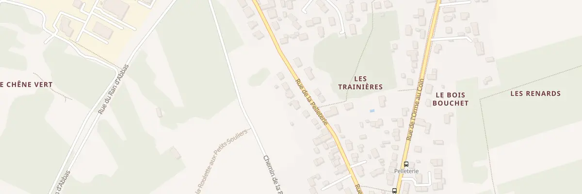 Plan du 283 Rue de la Pelleterie à Saran