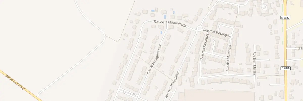 Plan du 8 Rue de Montgammier à Chevilly