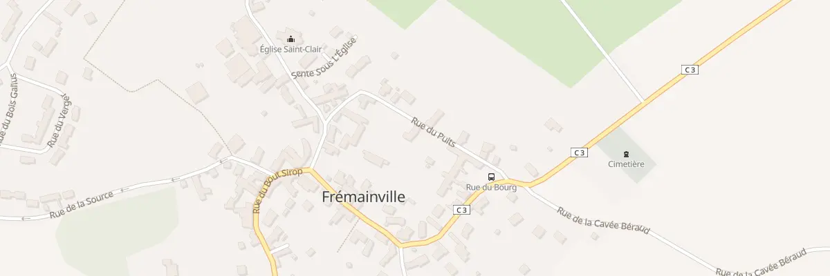 Plan du 5079 Rue du Puits à Frémainville