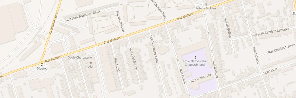 Plan du 54 Rue Hippolyte Taine à Calais