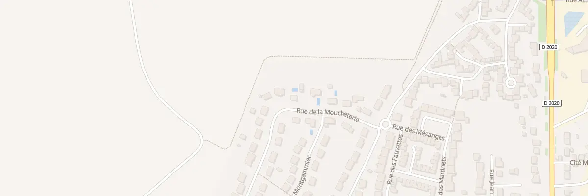 Plan du 12 Rue de la Mouchèterie à Chevilly