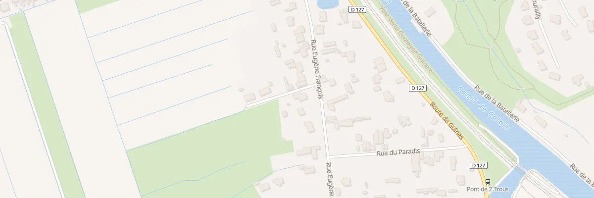 Plan du 24 Rue Eugène François à Coulogne