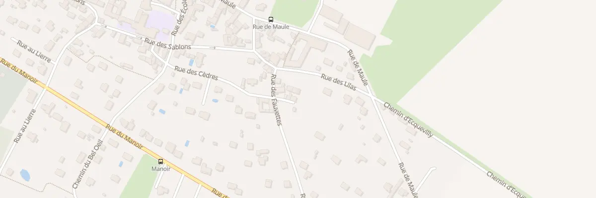 Plan du 7 Rue des Fauvettes à Bazemont