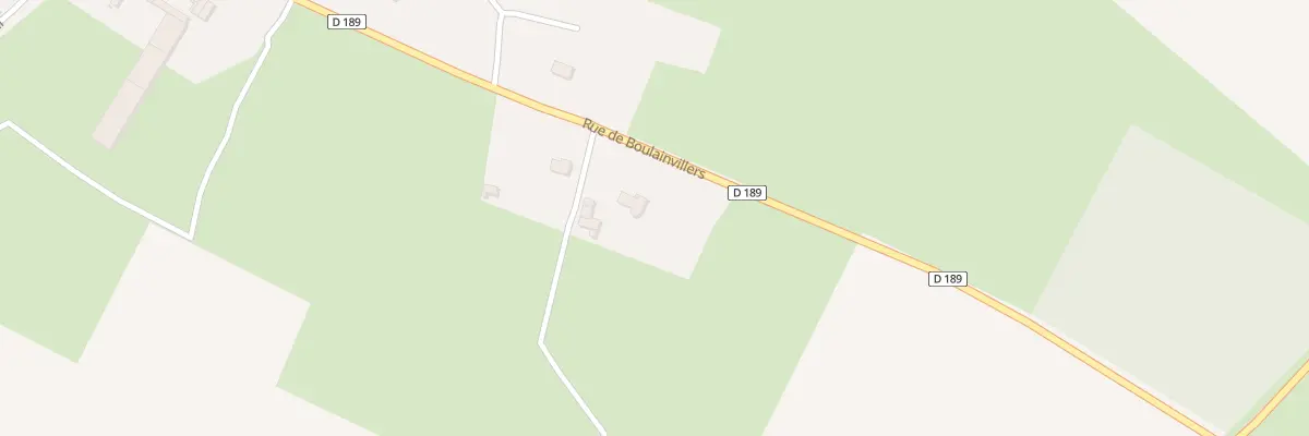 Plan du 6 Rue de Boulainvillers à Hornoy-le-Bourg
