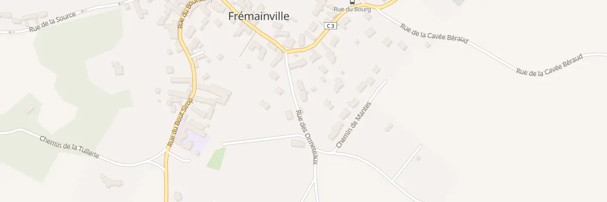 Plan du 15 Rue des Ormeteaux à Frémainville