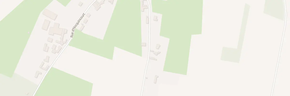 Plan du 8 Rte d’Hallencourt à Bailleul