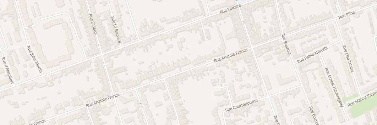 Plan du 145 Rue Anatole France à Calais
