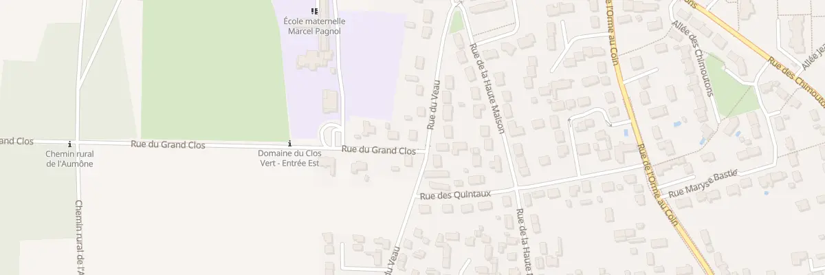 Plan du 367 Rue du Veau à Saran
