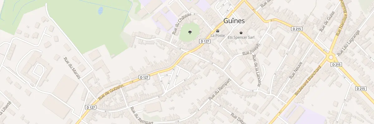 Plan du 35 Rue Georges Clémenceau à Guînes