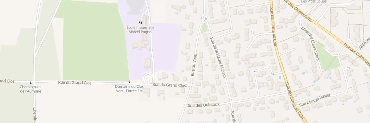 Plan du 423 Rue du Veau à Saran