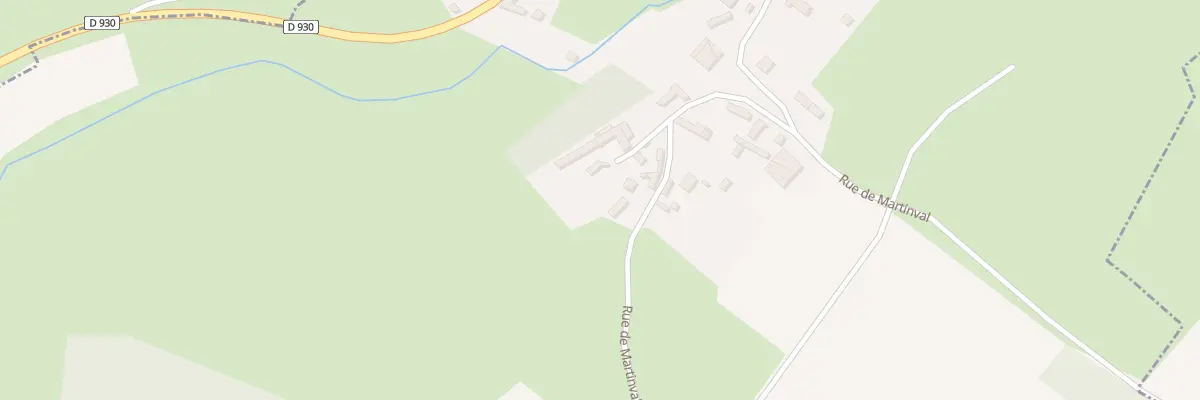 Plan du 8 Rue de Martinval à Lachapelle-sous-Gerberoy