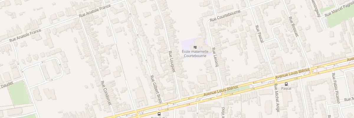 Plan du 61 Rue Louguet à Calais