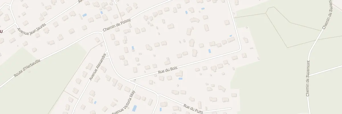 Plan du 7B Rue du Bois à Maule