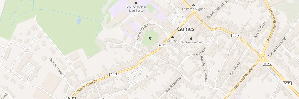 Plan du 41 Rue du Chateau à Guînes