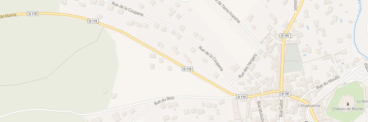 Plan du 4 Rte de Marcq à Beynes