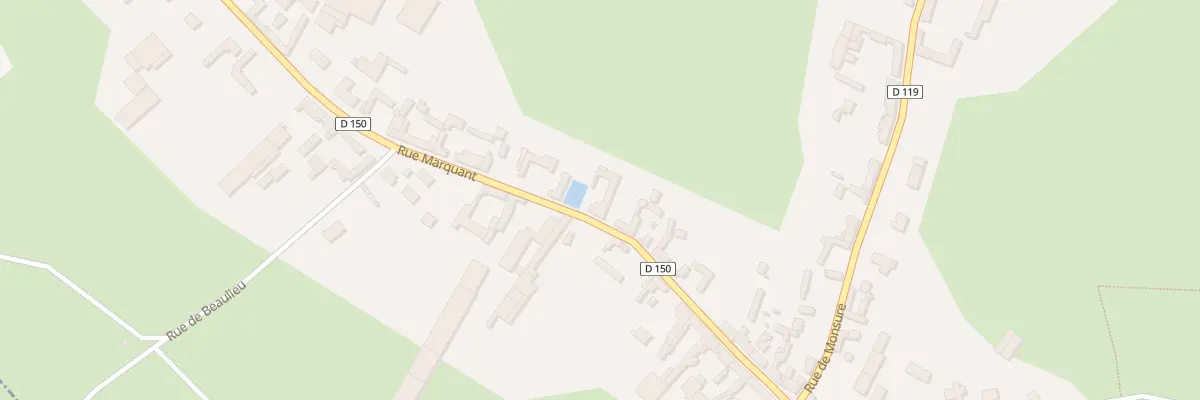 Plan du 22 Rue Marquant à Morvillers