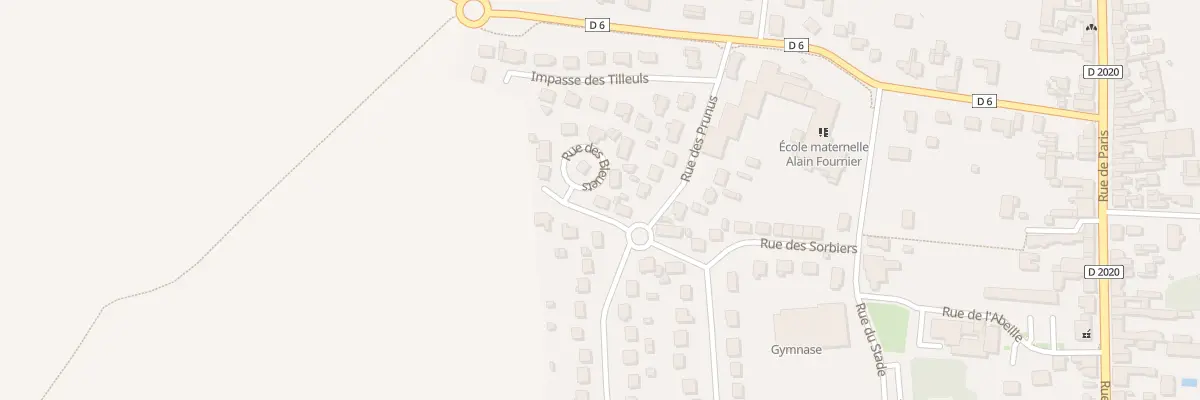 Plan du 2 Rue des Bleuets à Chevilly