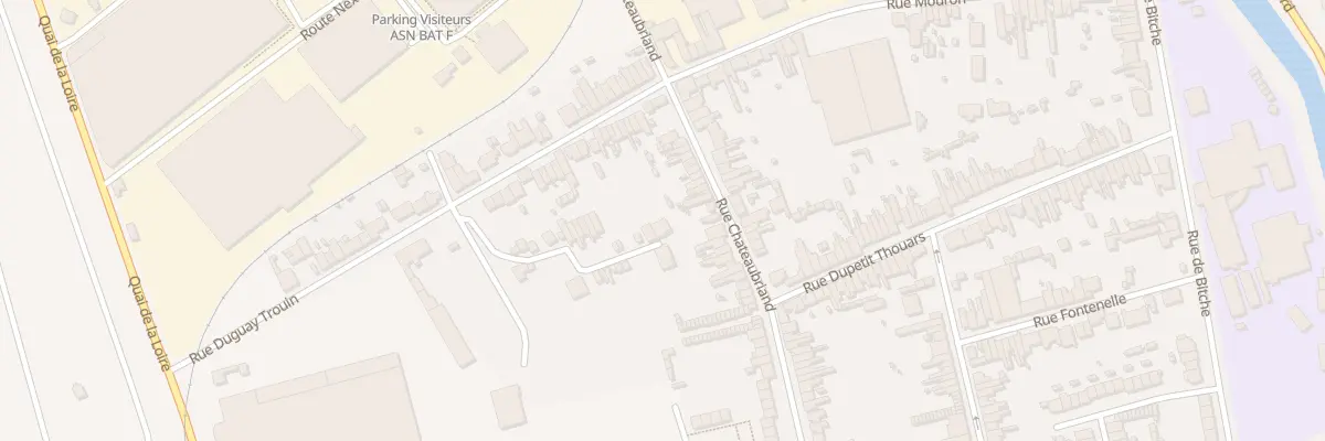 Plan du 95 Rue Chateaubriand à Calais
