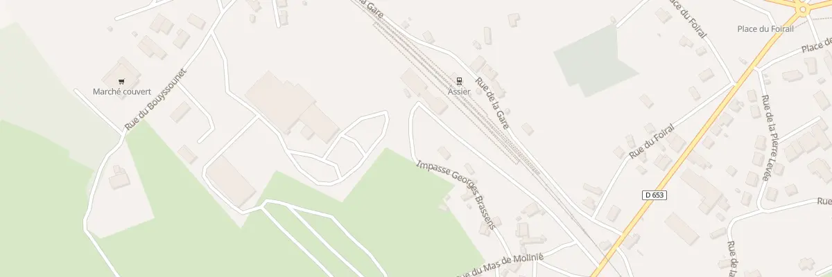 Plan du 140 Imp Georges Brassens à Assier