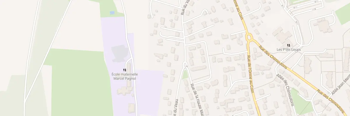 Plan du 535 Rue du Veau à Saran